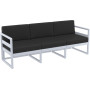 Комплект мебели для террасы Siesta Mykonos Lounge Set XL Gray Серый