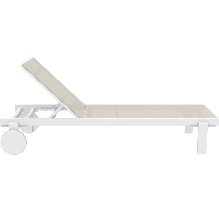 Шезлонг Siesta Casablanca White Taupe