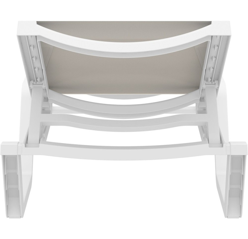 Шезлонг Siesta Rio White Taupe
