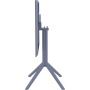 Cтол Siesta Sky Folding Table 60 Dark Grey