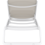 Шезлонг Siesta Tropic White Taupe