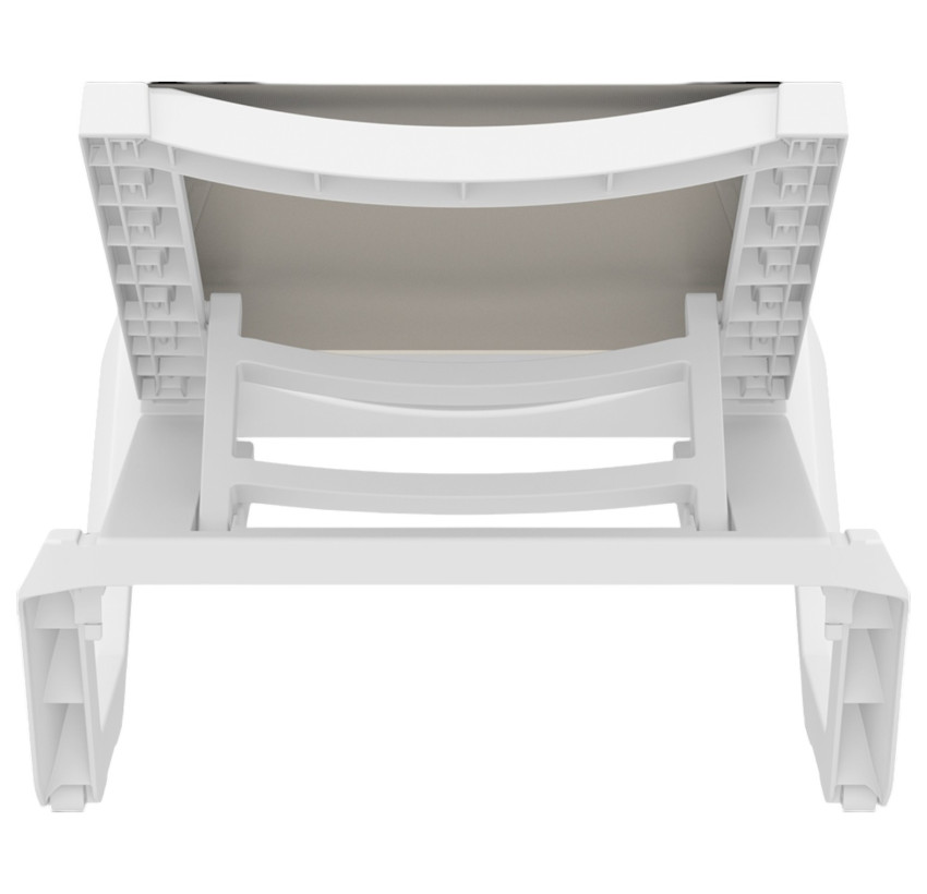 Шезлонг Siesta Rio Pro White Taupe