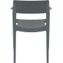 Стул Siesta Tulum Armchair Dark Grey