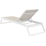 Шезлонг Siesta Tropic White Taupe