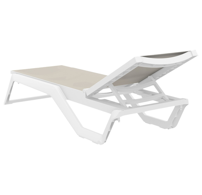 Шезлонг Siesta Rio Pro White Taupe