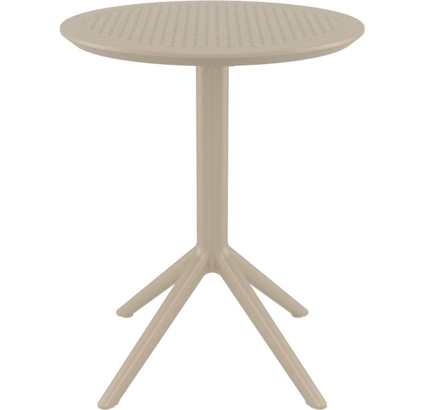 Комплект 2 стільця Siesta Sky Pro+  Стіл круглий Siesta Siesta Sky Folding Table 60 - Taupe