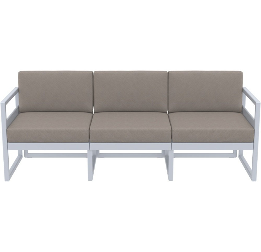 Комплект мебели для террасы Siesta Mykonos Lounge Set XL Gray Серый