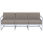 Комплект меблів для тераси Siesta Mykonos Lounge Set XL Gray Сірий