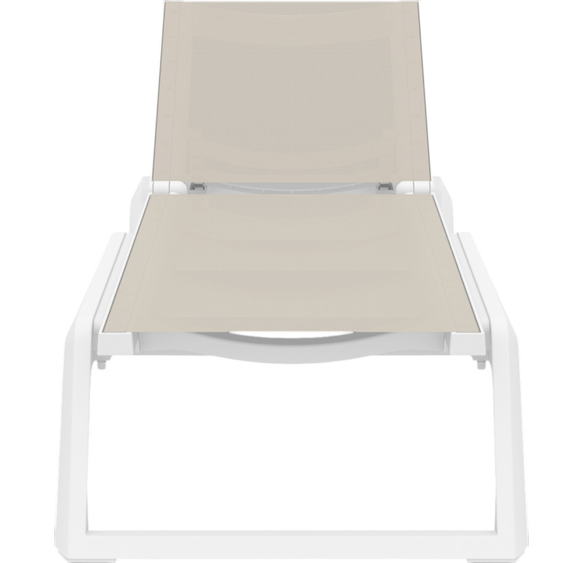 Шезлонг Siesta Rio Pro White Taupe