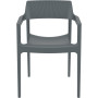 Стул Siesta Tulum Armchair Dark Grey