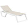 Шезлонг Siesta Rio White Taupe