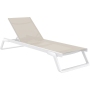 Шезлонг Siesta Tropic White Taupe
