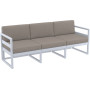 Комплект мебели для террасы Siesta Mykonos Lounge Set XL Gray Серый