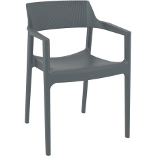 Стул Siesta Tulum Armchair Dark Grey