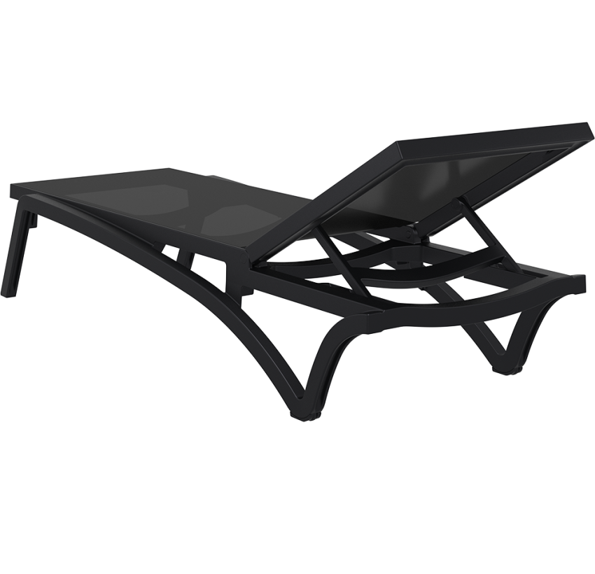 Шезлонг Siesta Pacific Black Black