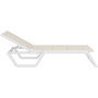 Шезлонг Siesta Rio White Taupe