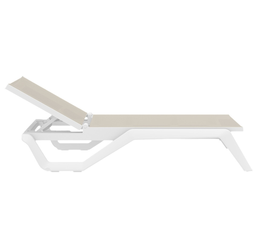 Шезлонг Siesta Rio Pro White Taupe