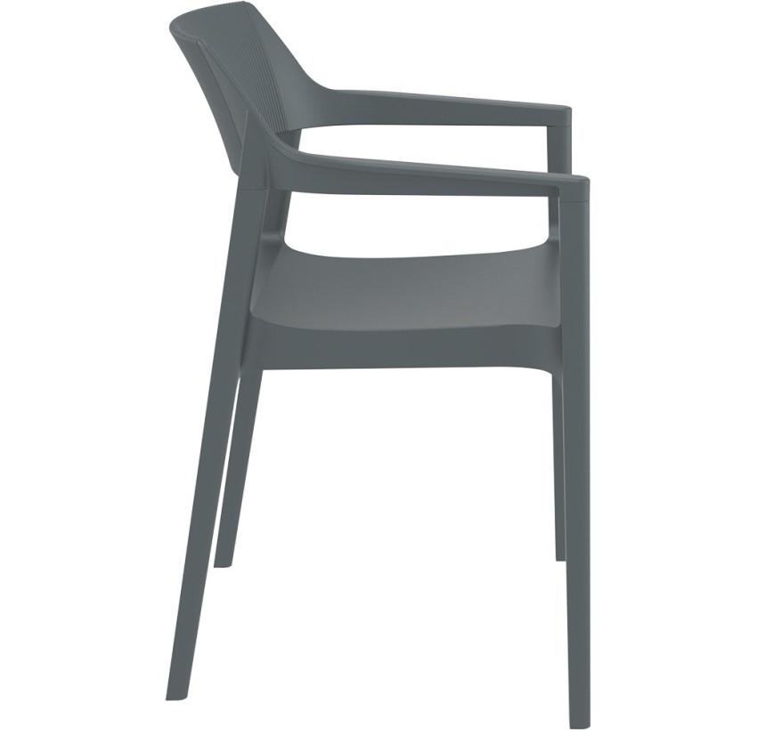 Стул Siesta Tulum Armchair Dark Grey