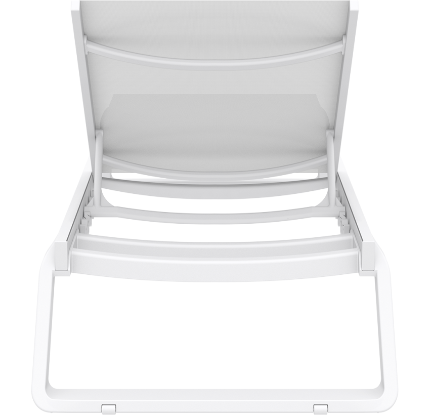 Шезлонг Siesta Tropic White White