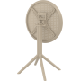 Комплект 2 стільця Siesta Sky Pro+  Стіл круглий Siesta Siesta Sky Folding Table 60 - Taupe