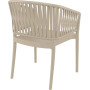 Стул Siesta Portofino Armchair Taupe