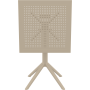 Cтол Siesta Sky Folding Table 60 Taupe