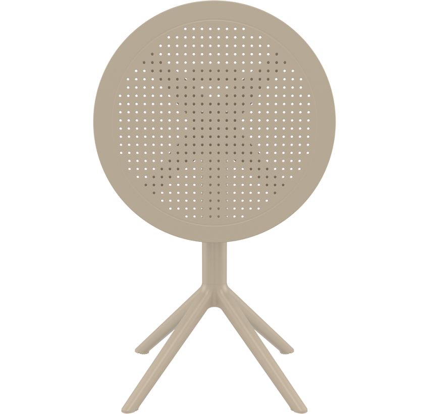 Cтол круглый Siesta Sky Folding Table 60 Taupe