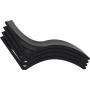 Шезлонг Siesta Slim Black