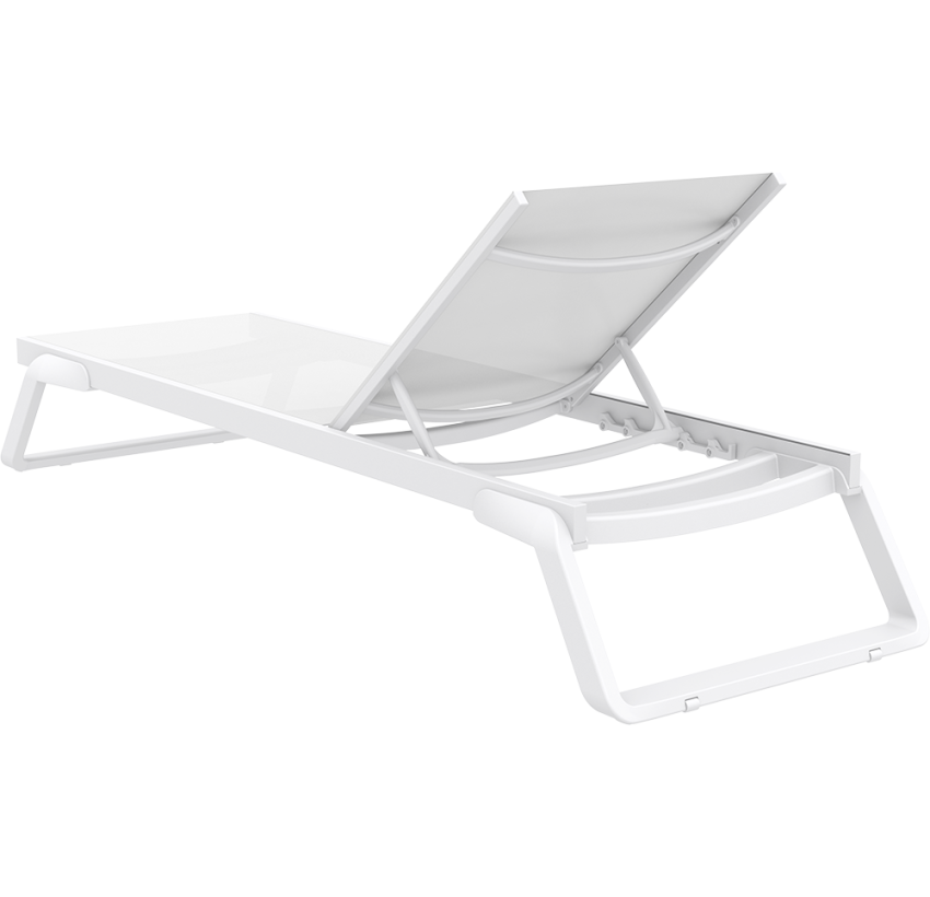 Шезлонг Siesta Tropic White White