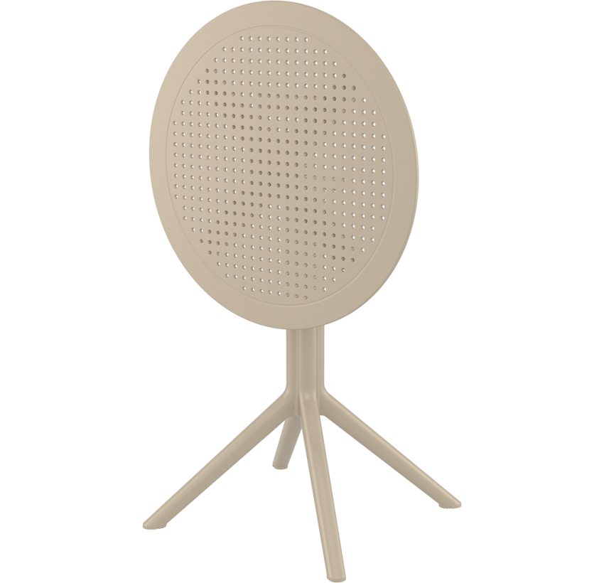 Cтол круглый Siesta Sky Folding Table 60 Taupe