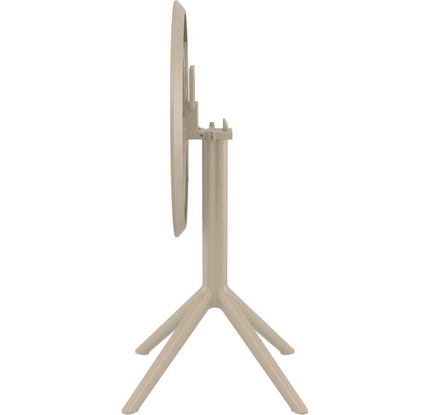 Cтол круглый Siesta Sky Folding Table 60 Taupe