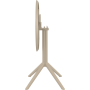 Cтол круглый Siesta Sky Folding Table 60 Taupe
