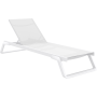 Шезлонг Siesta Tropic White White