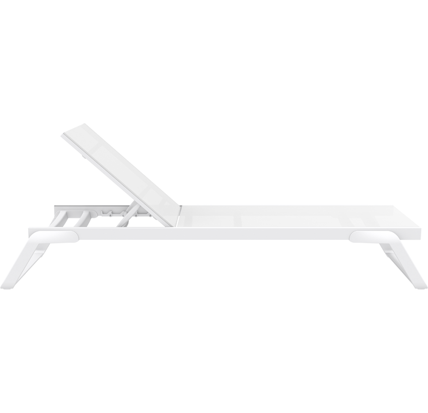Шезлонг Siesta Tropic White White