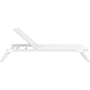 Шезлонг Siesta Tropic White White