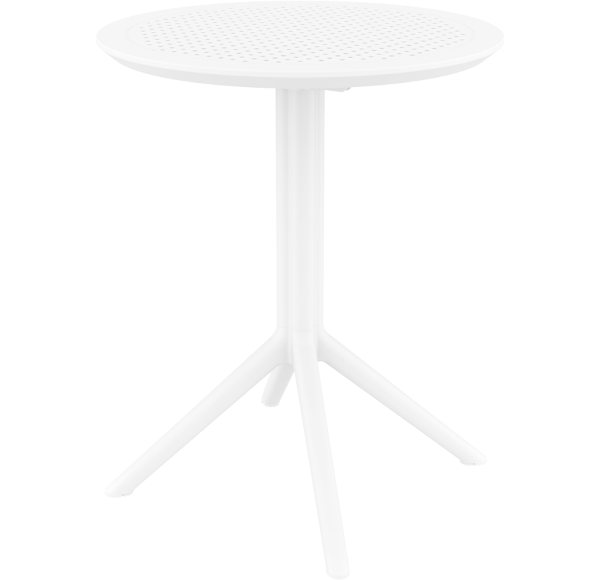 Cтол круглый Siesta Sky Folding Table 60 White