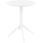 Cтол круглый Siesta Sky Folding Table 60 White