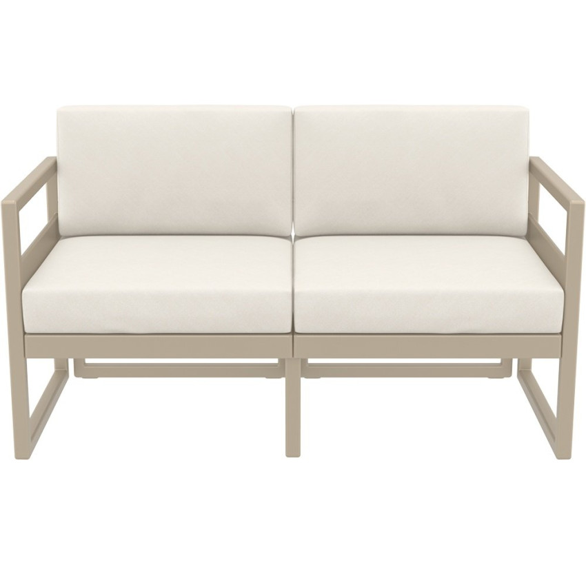 Комплект мебели для террасы Siesta Mykonos Lounge Set Taupe Бежевый