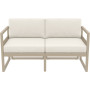 Комплект мебели для террасы Siesta Mykonos Lounge Set Taupe Бежевый