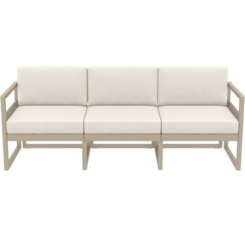 Комплект меблів для тераси Siesta Mykonos Lounge Set XL Taupe Бежевий