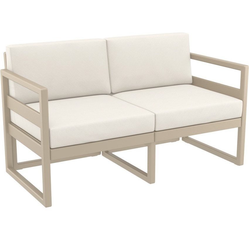 Комплект мебели для террасы Siesta Mykonos Lounge Set Taupe Бежевый