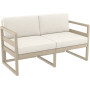 Комплект мебели для террасы Siesta Mykonos Lounge Set Taupe Бежевый