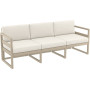 Комплект меблів для тераси Siesta Mykonos Lounge Set XL Taupe Бежевий