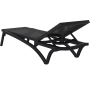 Комплект 2 шезлонга Siesta Pacific + Стол Siesta Ocean Side Table - Dark Grey