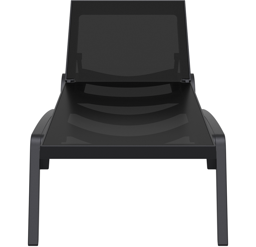 Шезлонг Siesta Pacific Black Black