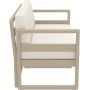 Комплект мебели для террасы Siesta Mykonos Lounge Set Taupe Бежевый