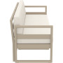 Комплект меблів для тераси Siesta Mykonos Lounge Set XL Taupe Бежевий