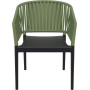 Стілець Siesta Portofino Armchair Black Olive Green