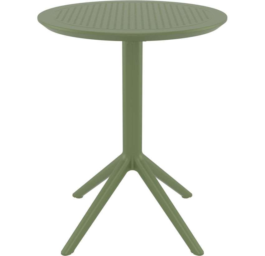 Cтол круглый Siesta Sky Folding Table 60 Olive Green