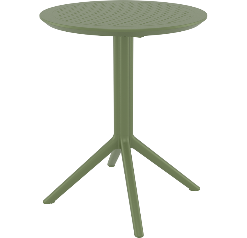 Cтол круглый Siesta Sky Folding Table 60 Olive Green